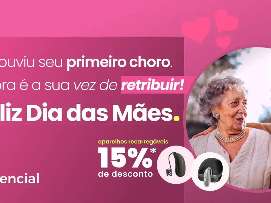 Dia das mães Essencial: 15% OFF em todos os aparelhos recarregáveis
