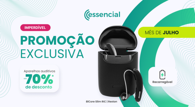 Aparelhos auditivos com desconto de até 70%