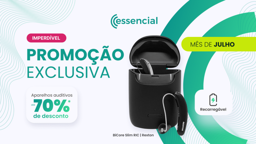 Aparelhos auditivos com desconto de até 70% Aparelhos auditivos com desconto de até 70%