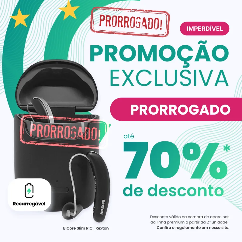 Promo mês de julho 70% OFF