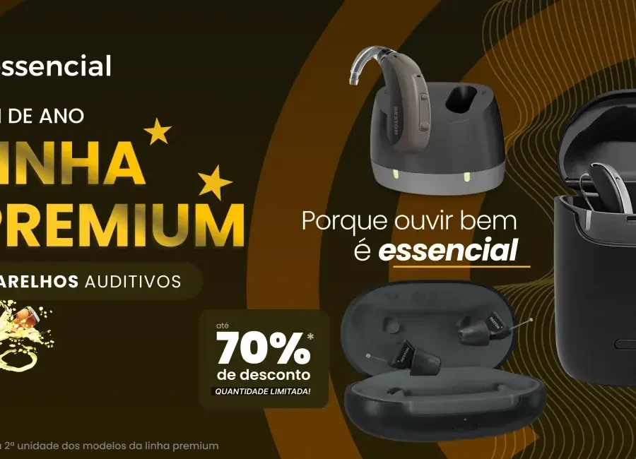Aparelhos auditivos com desconto de 70%