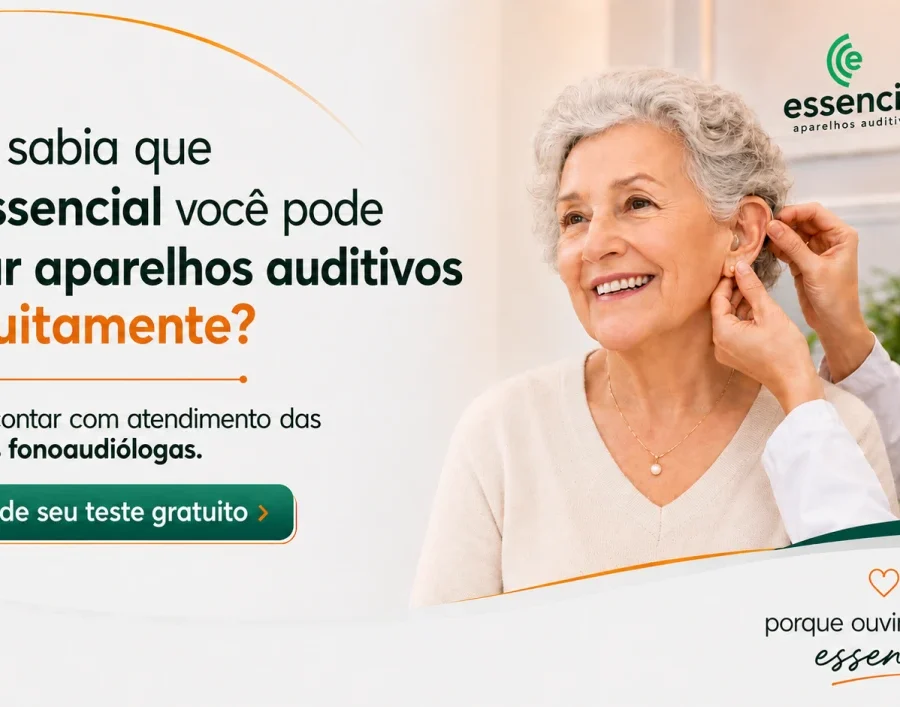 Imagem da campanha de teste de aparelho grátis na Essencial